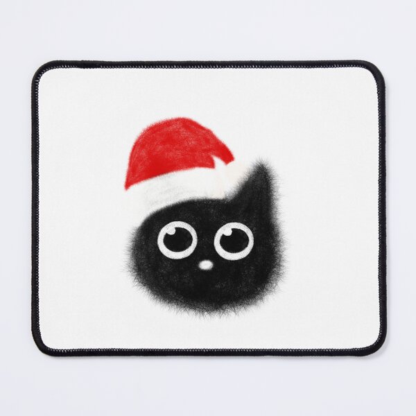 Item preview, Navidad lindo gato negro designed and sold by AchromaticM.