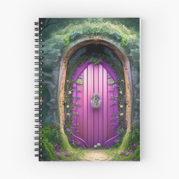 Artikelvorschau, Bezaubernde Portale Fantasy Doors in the Woods entworfen und verkauft von patternbycarol.