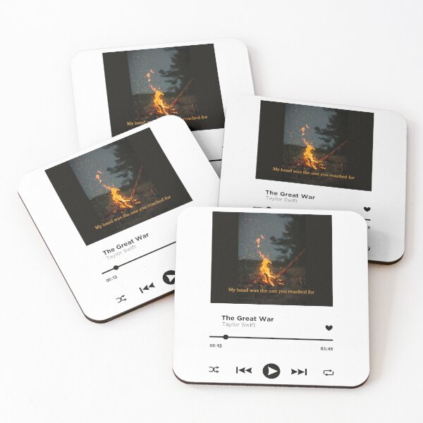 Item preview, Taylor Swift Midnights Era - THE GREAT WAR - music player designed and sold by LenasVersion.