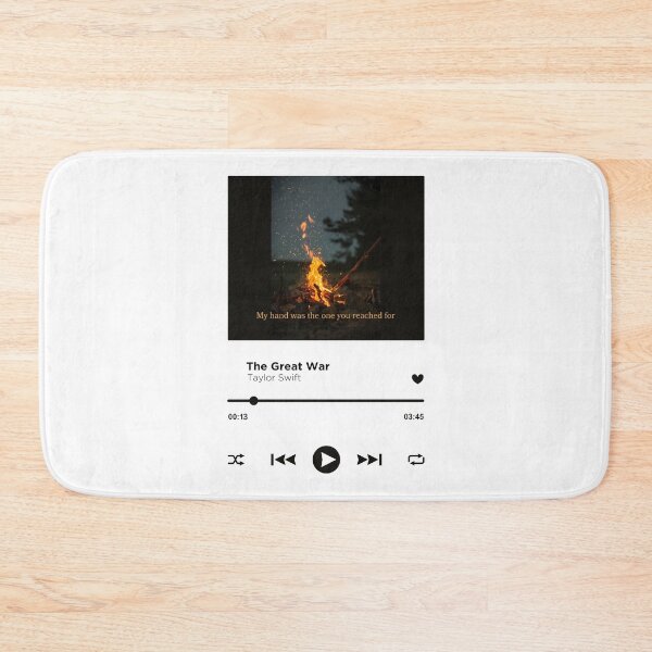 Item preview, Taylor Swift Midnights Era - THE GREAT WAR - music player designed and sold by LenasVersion.