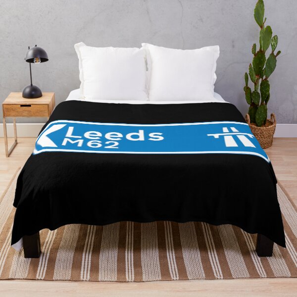 Item preview, Leeds Bound - Blue M62, M1, A1(M) Motorway Sign designed and sold by WilliamsonMedia.