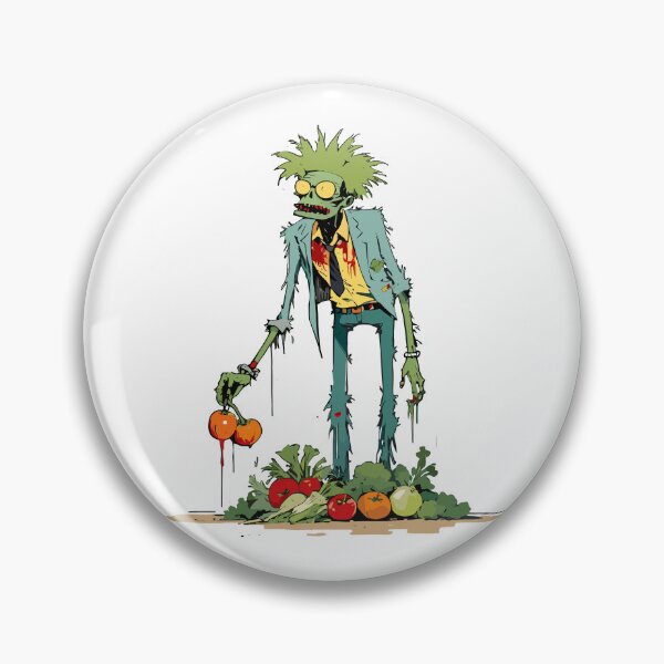 Item preview, Vegan Zombie | Vegetarian Zombie designed and sold by MindFrank.