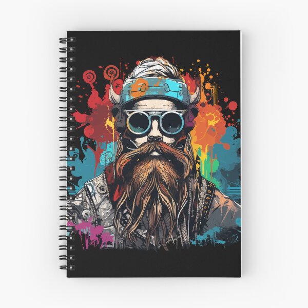 Item preview, Modern Viking Nordmann design colorful designed and sold by Andrea-Design.