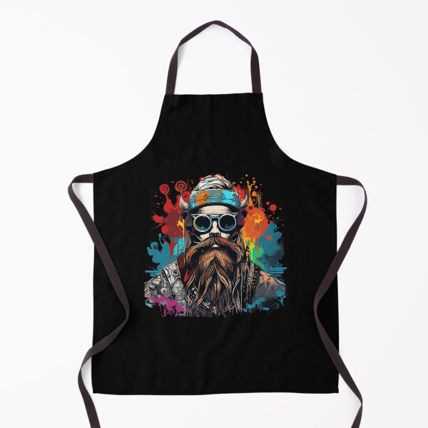 Item preview, Modern Viking Nordmann design colorful designed and sold by Andrea-Design.
