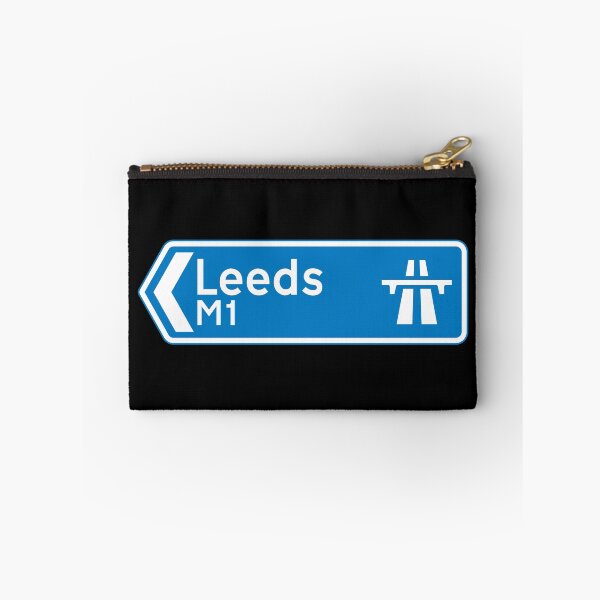 Item preview, Leeds Bound - Blue M62, M1, A1(M) Motorway Sign designed and sold by WilliamsonMedia.