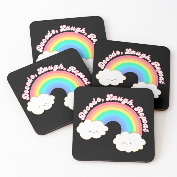 Item preview, Cute Dyslexia, Pastel Rainbow  designed and sold by AryaSubramanian.