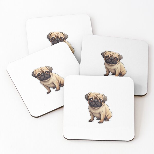 Item preview, Adorable Mops Dog designed and sold by ReeHub.