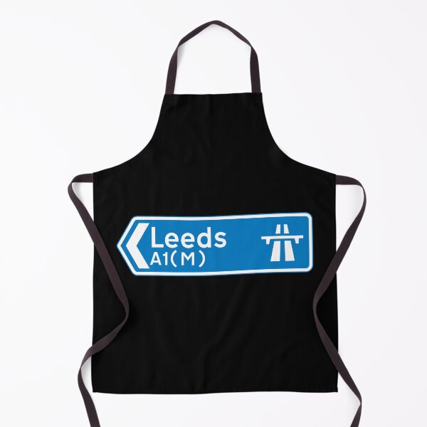 Item preview, Leeds Bound - Blue M62, M1, A1(M) Motorway Sign designed and sold by WilliamsonMedia.