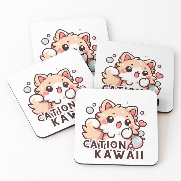 Item preview, cation kawaii cat is here designed and sold by Design-KS.