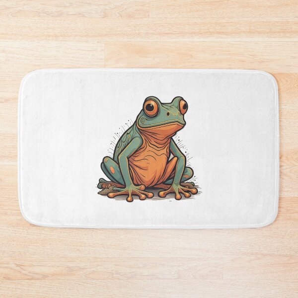 Item preview, Frog cartoon vector illustration for your design designed and sold by Sanan Israyilli.