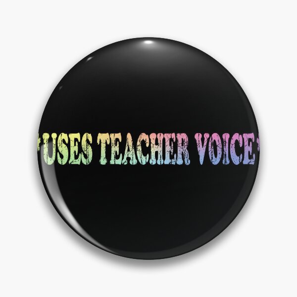 Item preview, Teacher Voice designed and sold by ScienceCorner.
