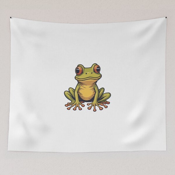 Item preview, Frog cartoon vector illustration for your design designed and sold by Sanan Israyilli.