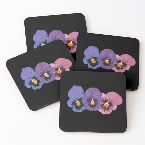 Item preview, Pansy Flowers designed and sold by Noodlebadger.