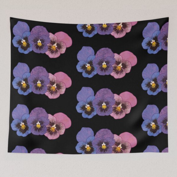 Item preview, Pansy Flowers designed and sold by Noodlebadger.