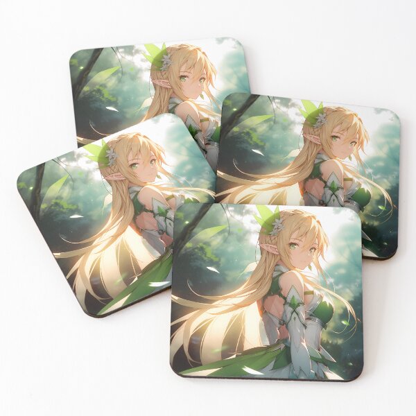 Item preview, Leafa SAO Cute Anime Girl designed and sold by DGitaldreamgirl.