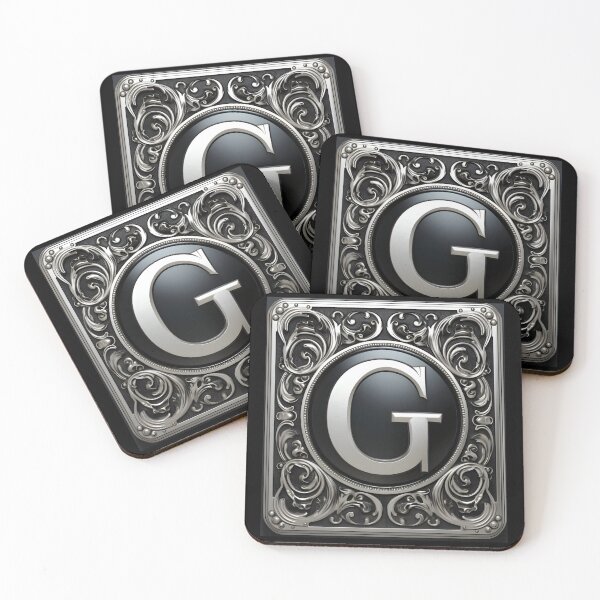 Item preview, MONOGRAM LETTER G - ELEGANT STYLE designed and sold by philevera.