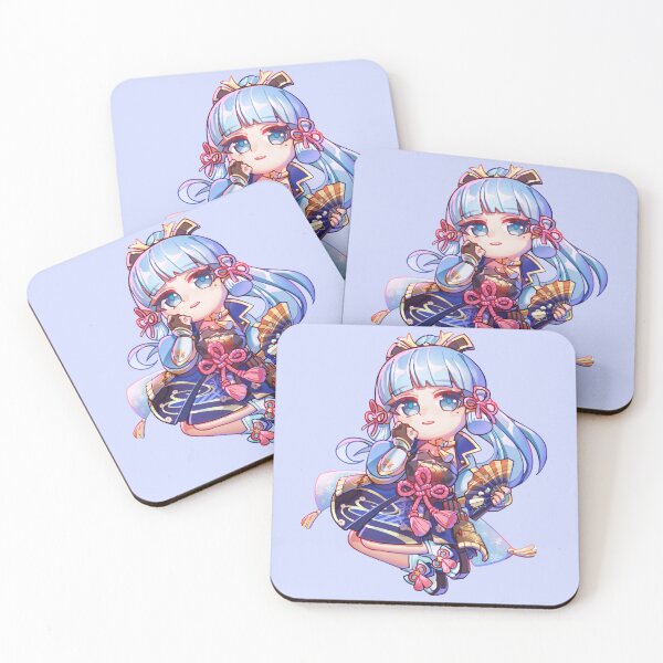 Item preview, Ayaka Kamisato Genshin Impact Sticker designed and sold by Yan Factorial.
