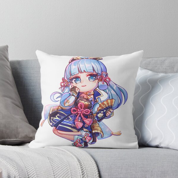 Item preview, Ayaka Kamisato Genshin Impact Sticker designed and sold by Yan Factorial.