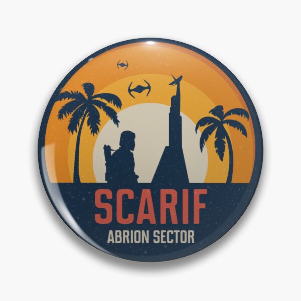 Item preview, Scarif Abrion Sector Vacation Sticker designed and sold by WeaselOverflow.