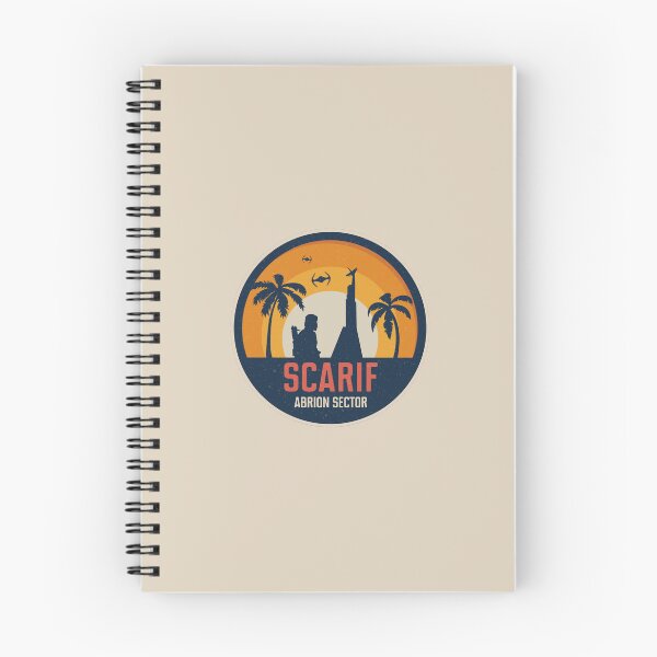 Item preview, Vacaciones en el sector Scarif Abrion Pegatina designed and sold by WeaselOverflow.