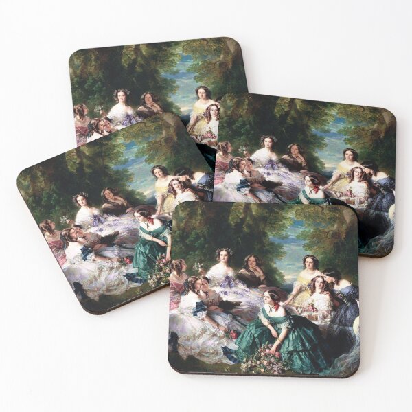 Item preview, The Empress Eugenie Surrounded by her Ladies in Waiting. designed and sold by LadybellVintage.