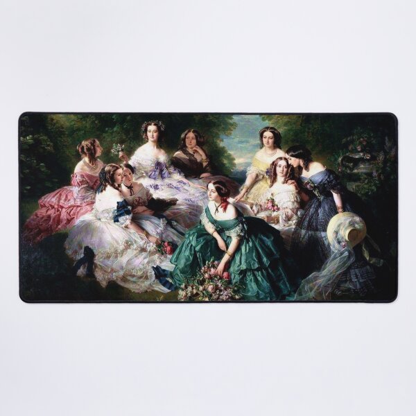 Aperçu de l'œuvre L'impératrice Eugénie entourée de ses dames d'honneur. créée et vendue par LadybellVintage.