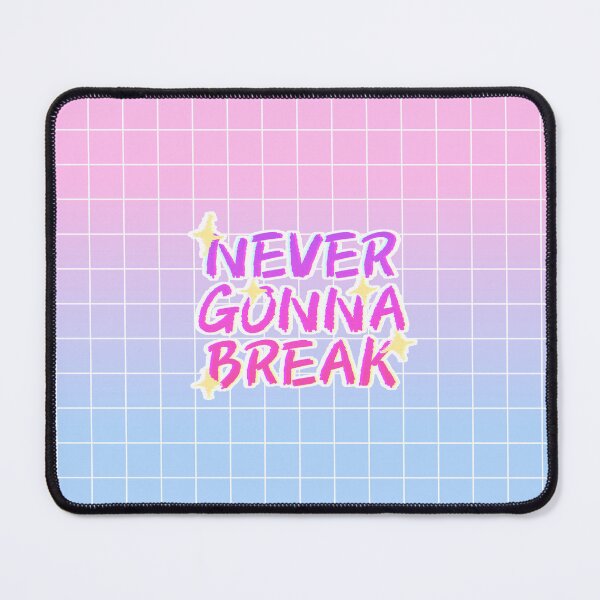 Item preview, Never Gonna Break retro aesthetic motivational inspo design designed and sold by Kayochine.