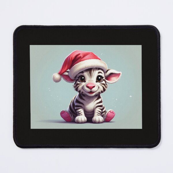 Item preview, Get into the festive spirit with our adorable Zebra Christmas animal designs! designed and sold by cannon777.