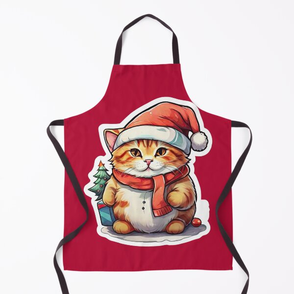 Item preview, Christmas Cat, Merry Christmas, Cute Kitty, Adorable Kitten, Funny Christmas designed and sold by Porcupine Tees ⭐⭐⭐⭐⭐.