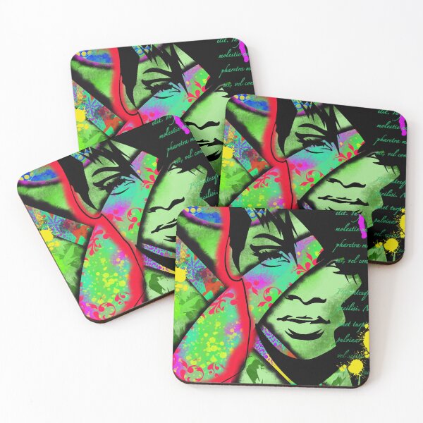 Item preview, Rihanna Hip Hop Queen Abstract Art Wall designed and sold by digiorgio80.