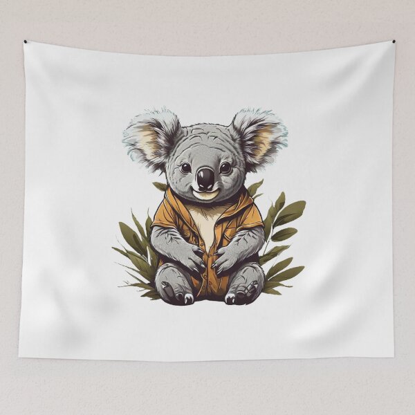 Item preview, KOALA SITTING IN THE LEAVES  designed and sold by PGAart.