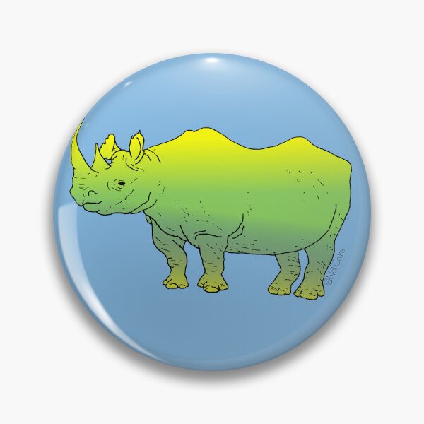 Item preview, The Green Rhino designed and sold by ONofCake.