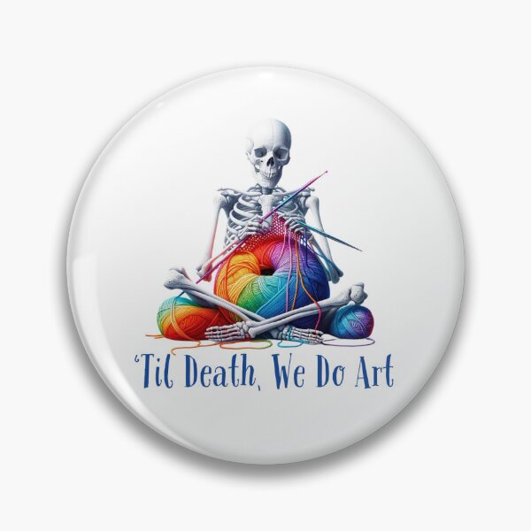 Item preview, 'Til Death, We Do Art: Crocheting designed and sold by sphericalearth.