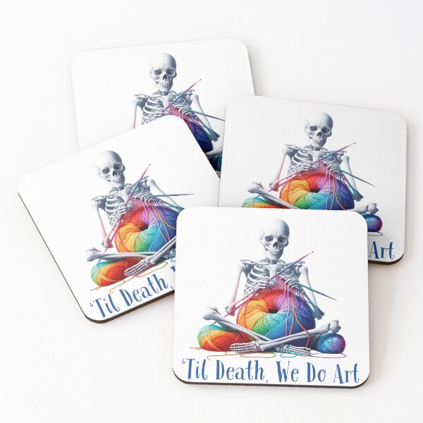 Item preview, 'Til Death, We Do Art: Crocheting designed and sold by sphericalearth.