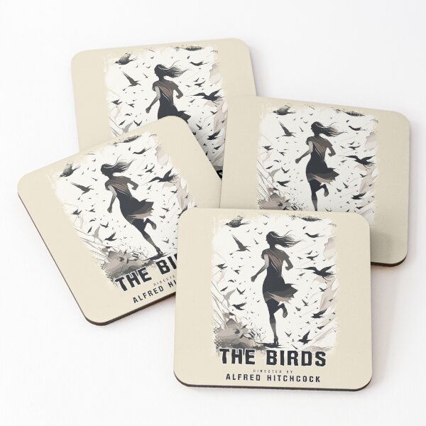 Item preview, The Birds by Alfred Hitchcock Alternate Movie Poster Fan Art designed and sold by Naumovski.
