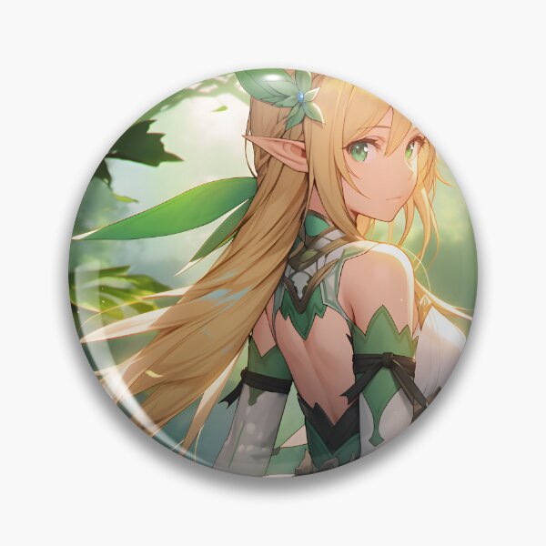Item preview, Leafa SAO Cute Anime Girl designed and sold by DGitaldreamgirl.