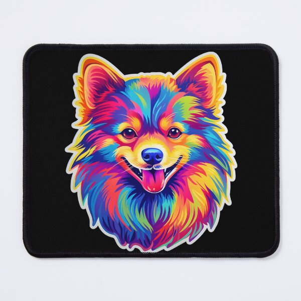 Item preview, Neon Pomeranian designed and sold by CUTEDOGGIEZ.