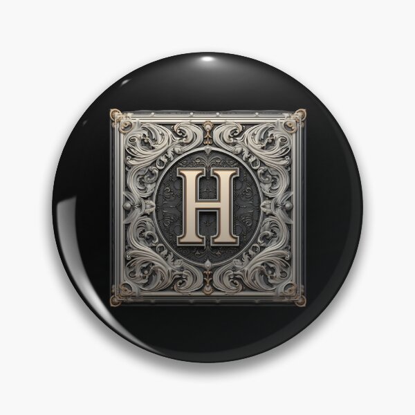 Item preview, MONOGRAM LETTER H - ELEGANT STYLE designed and sold by philevera.