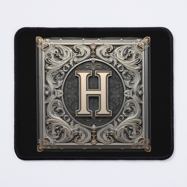 Item preview, MONOGRAM LETTER H - ELEGANT STYLE designed and sold by philevera.