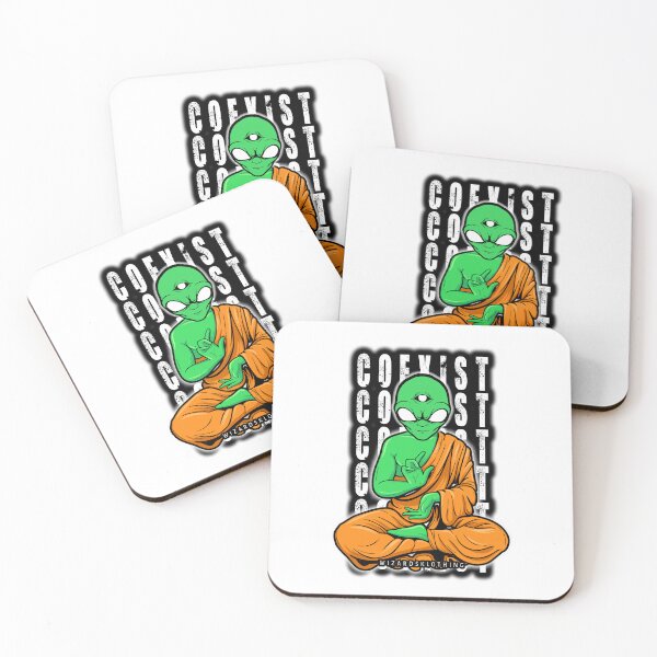Item preview, Coexist Alien designed and sold by wizardsklothing.