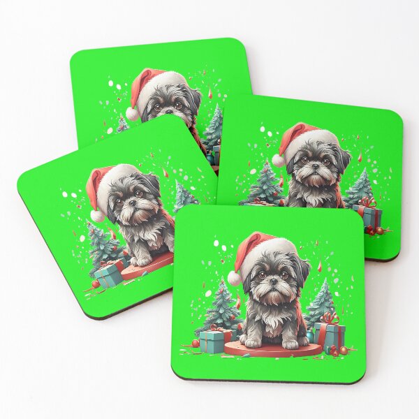 Item preview, Dog in Christmas outfit. designed and sold by MacMerch121.