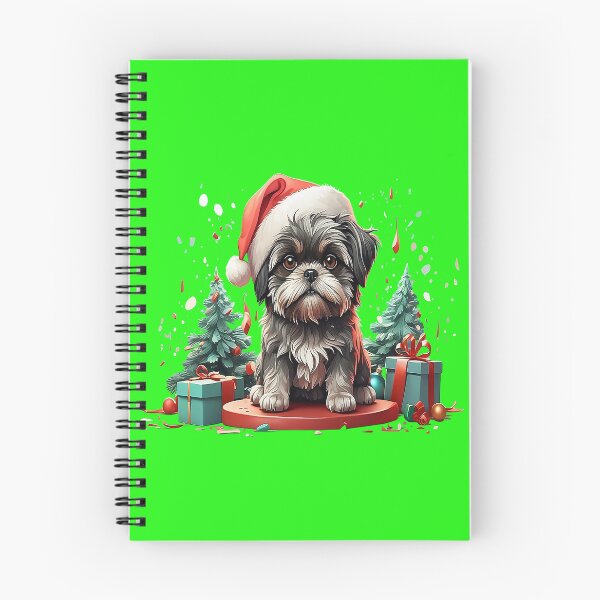 Artikelvorschau, Hund im Weihnachtsoutfit. entworfen und verkauft von MacMerch121.