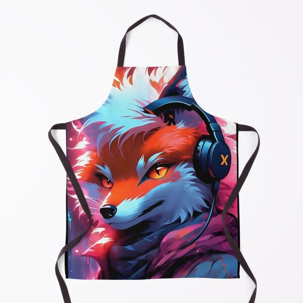 Item preview, Cool fox with headphones designed and sold by Trendy-Artistry.