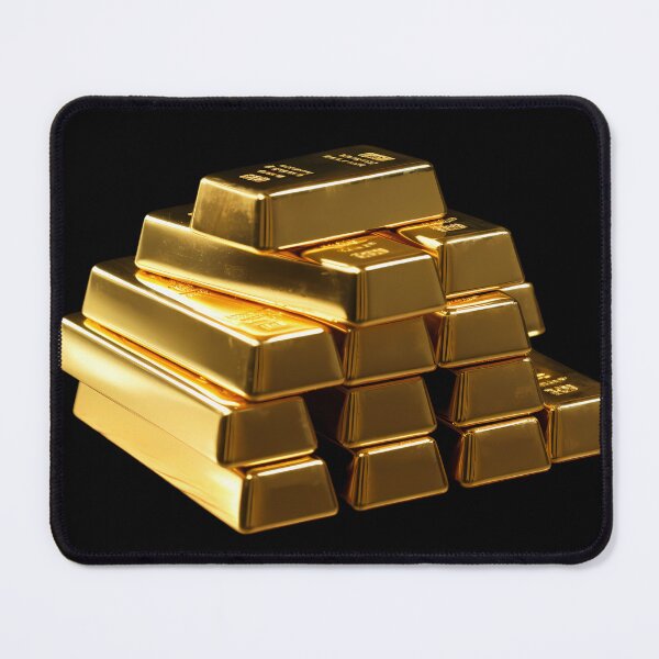 Item preview, Gold Bars Stack designed and sold by FlexYourMind.