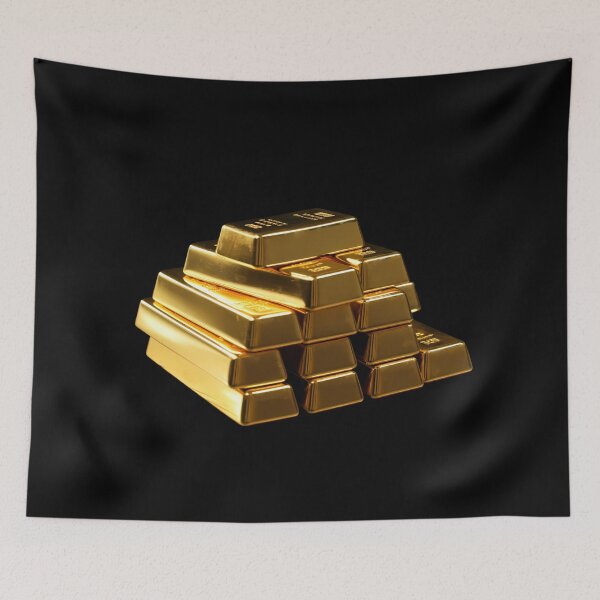 Item preview, Gold Bars Stack designed and sold by FlexYourMind.