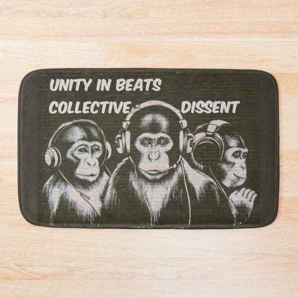 Item preview, Dj Monkey Stencil Graffiti designed and sold by Bomax121.