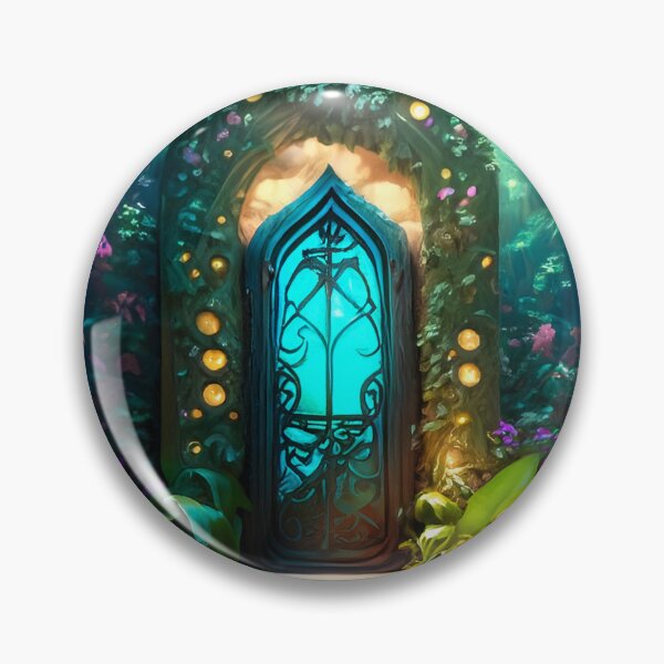 Item preview, Fairy Portal Enchanting jungle designed and sold by patternbycarol.