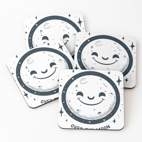 Item preview, Smiling Moon Delight designed and sold by LongIslandDesgn.
