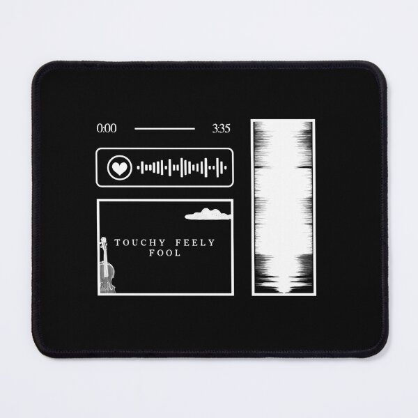 Item preview, Touchy Feely Fool Audio Graphics (W/Spotify Code) designed and sold by Vuriah-Tee.