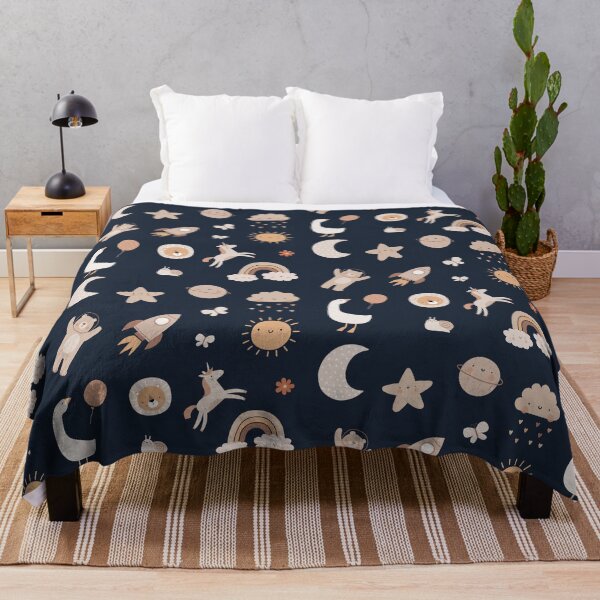 Item preview, Cute Things Collection - Cute Animals, Similing Moon and Sun designed and sold by patternjp.